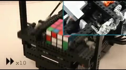 Робот реди кубчето на рубик 