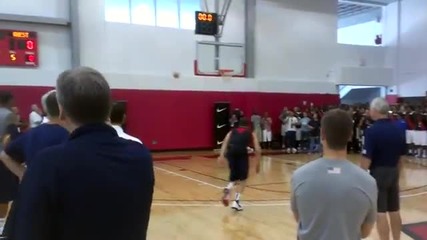 Blake Griffin dunks via bounce off side of gym at Team Usa Basketball practice Las Vegas - Youtube