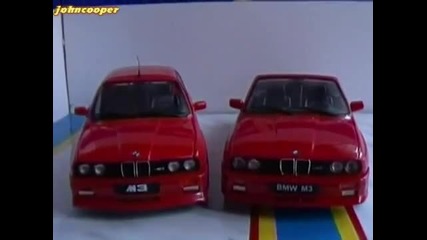 1:18 Bmw M3 E30 Coupe & Convertible