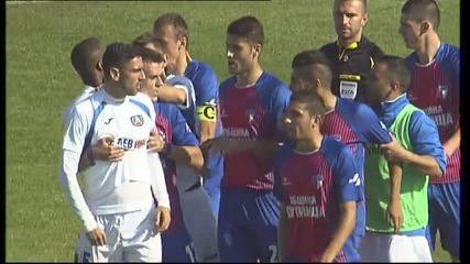 Меле между играчите на Левски и Марек