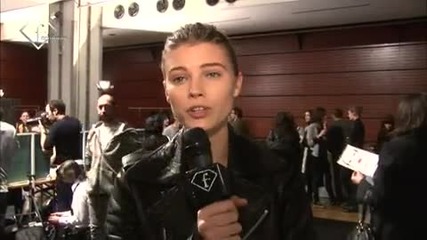 fashiontv Ftv.com - Emanuel Ungaro Backstage Paris Fall Winter 09 10 