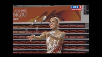 2015 Универсиада - Ритмично гимнастика Бухалки