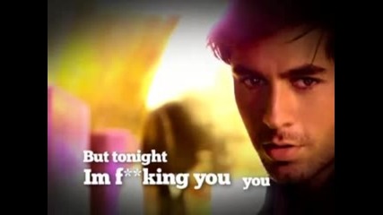 Enrique Iglesias _tonigh Lyric Video - [feat. Ludacris & Dj Frank E]