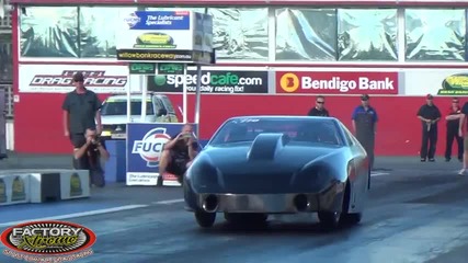 най бързия nissan на планетата 6.84 @ 204 mph Mark Jacobsen