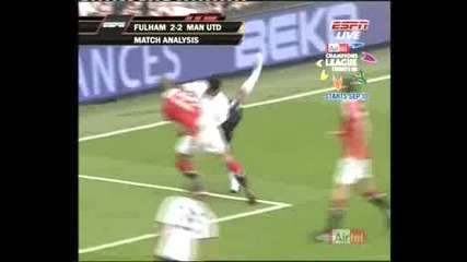 Fulham vs Man Utd 2 - 2 - second half 