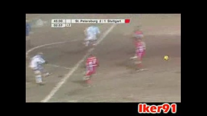 Zenit - Shtutgart Uefa 2 - 1 Timoshchuk.avi