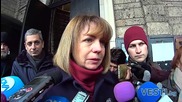 Фандъкова доволна от почистването на снега в София