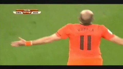 Holland vs Uruguay 3:2 World Cup 2010
