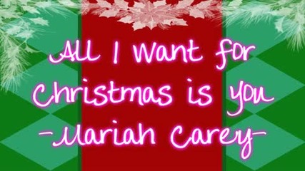 All_i_want_for_christmas_is_you_