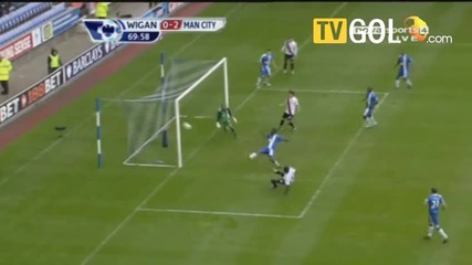 Уиган - Манчестер Сити 0 - 2
