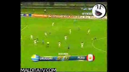 Copa America 2007 - Uruguay 0 Vs. Peru 3