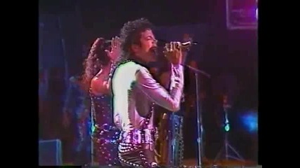 Michael Jackson - Thinks I do for you & Off the wall (live in Bad Tour Yokohama 1987) 
