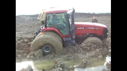 Stuck Tractor