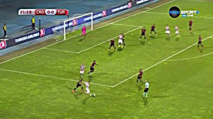 Хърватия - Турция 1:1 /първо полувреме/