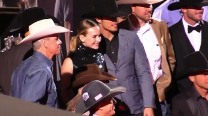 'The Longest Ride' Stars And Cowboys Enjoy The Premiere