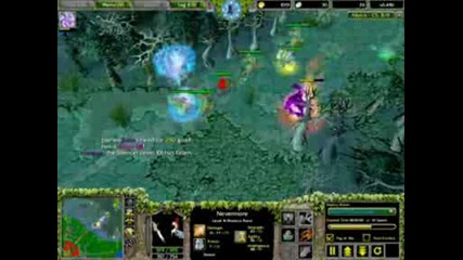 Nevermore kills 5 heroes in 2 seconds..