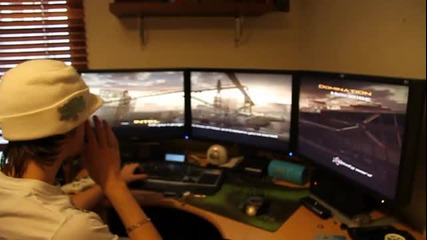 Ati 5970 Crossfire modern warefare 2 multiplayer Eyefinity