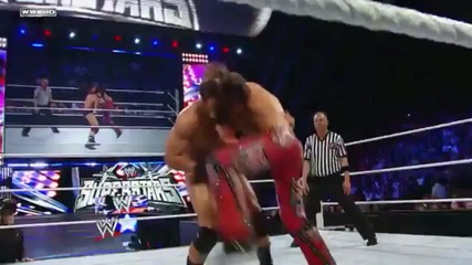 Lifting Sitout Spinebuster - Drew Mcintyre