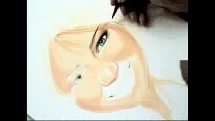 рисуват Miley Cyrus 