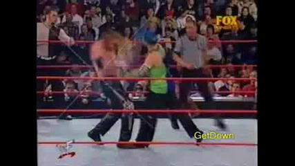 Booker T & Test vs. Hardy Boyz w/ Lita (wwf Tag Team Championship Match) - Wwf Raw 12.11.2001 