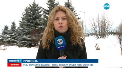 Докога ще продължат снеговалежите?