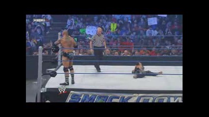 Rey Mysterio vs Batista | Smackdown | 08/01/10