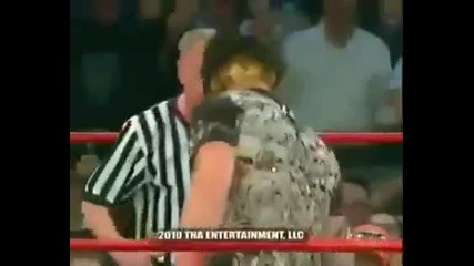 Jeff Hardy - Офицялно се завъртна в Tna - Impact 10.03.08 