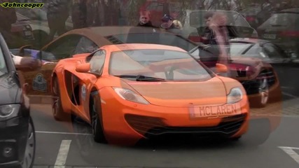 3x Mclaren Mp4 12c, Startup, Revs & Flyby