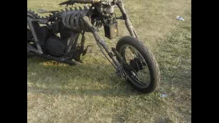 Bad Skeleton Motorcycle 