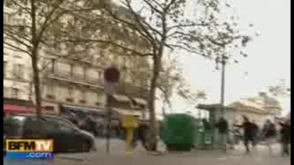 Riots in Paris 