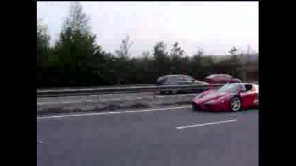 Ferrari Enzo Vs Bugatti Veyron Gumball2007
