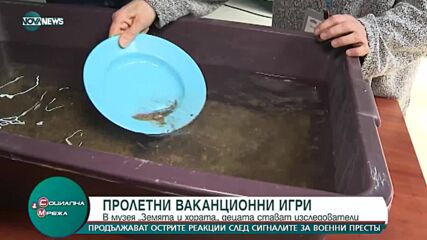 Пролетни ваканционни игри 2022 организира Националният музей “Земята и хората”