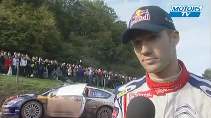 Wrc Rallye France Itw Ogier Jour 2 