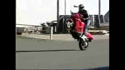 Honda Vfr 750 Wheelie 