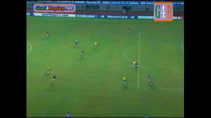 10.09.09 Brazil - Chile 2 - 0 Julio Baptista Goal