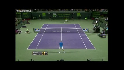 Atp Маями 2011: Най - доброто отиграване за деня 