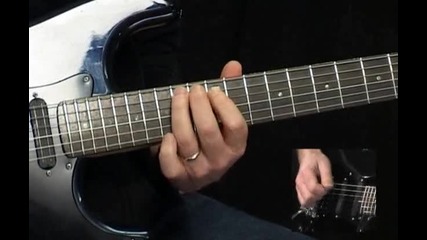 Как да изсвирим част от Paranoid на Black Sabbath 
