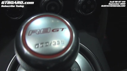 Audi R8 Gt V10 В Автосалон В Париж 