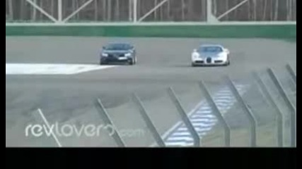 Bugatti Veyron vs Mclaren Slr