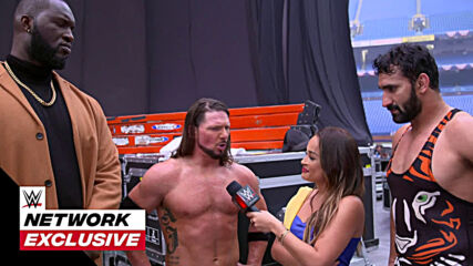 Jeet Rama speechless after AJ Styles pep talk: WWE Network Exclusive, Jan. 26, 2021