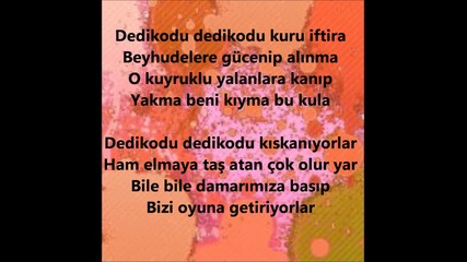Tarkan - Dedikodu (with lyrics)