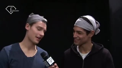 fashiontv Ftv.com - Milan Men F W 11 12 Iceberg Backstage 