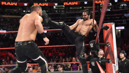 Seth Rollins & Finn Bálor vs. Bo Dallas & Curtis Axel: Raw, April 23, 2018