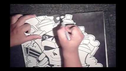 Step By Step Drawing A Graffiti (hq) 
