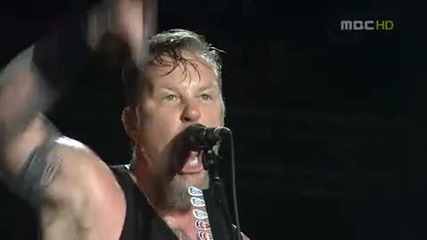 Metallica - Harvester Of Sorrow - Live Seoul Korea Hd 