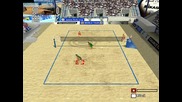 играта плажен волейбол - 5 етап - бразилия и швейцария
