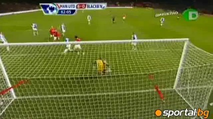 Петзвезден Бербатов влезе в историята! Юнайтед - Блекбърн 7:1 27.11.2010 