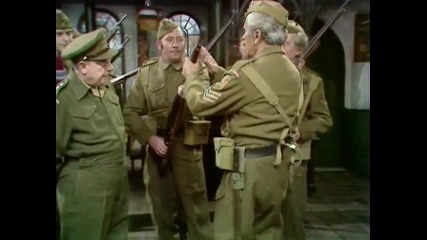 Dads Army - Rifle inspection