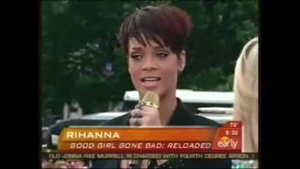 Rihanna - Don`t Stop the Music Live @ The Early Show 