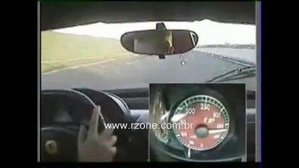 Ferrari Enzo speed test 